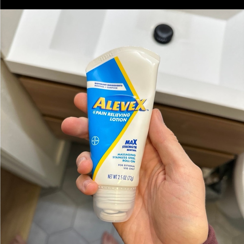 Aleve x lotion
